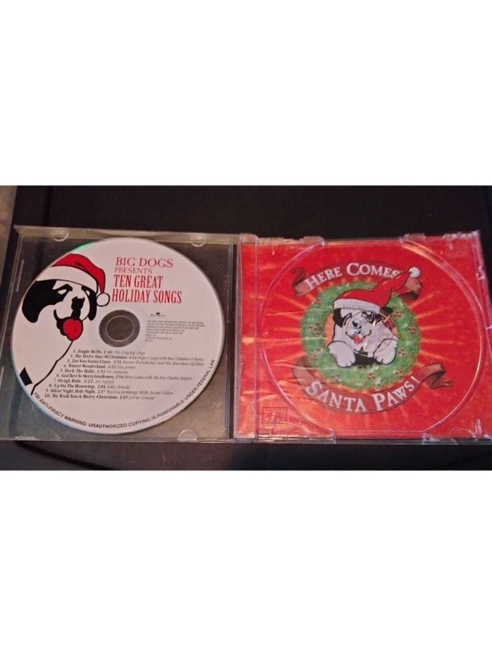 Big Dogs Ten Great Holiday Songs Here Comes Santa Paws CD